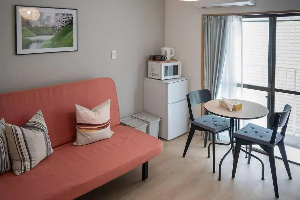 Apartment 新宿一站5分钟-酒馆购物街-安静品质公寓-直达皇居秋叶原-302 Tokyo